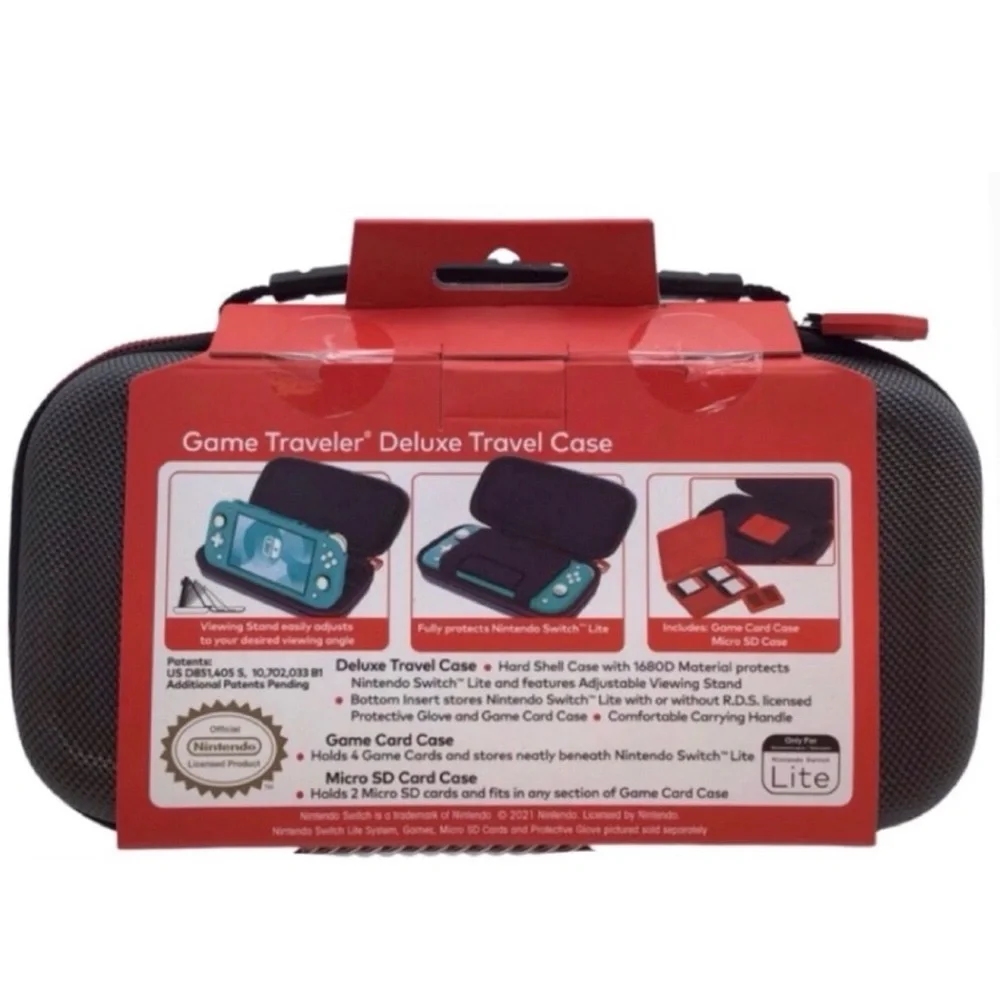 Nintendo Switch Lite Deluxe Travel Hardshell Case (NWT)